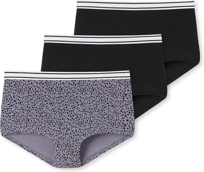 Schiesser - Maat 152 - 95/5 Organic 3 Pack Meisjes Onderbroek