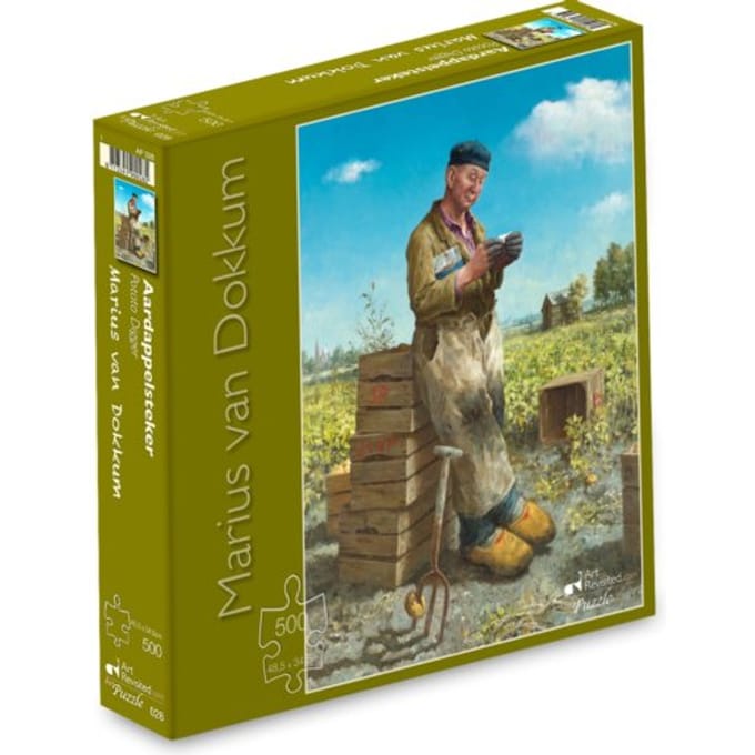 Marius Van Dokkum - Aardappelsteker - Puzzel 500 Stukjes