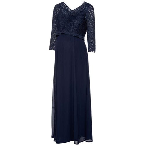 ESMARA Dames zwangerschapsjurk (Marineblauw, S (36/38))