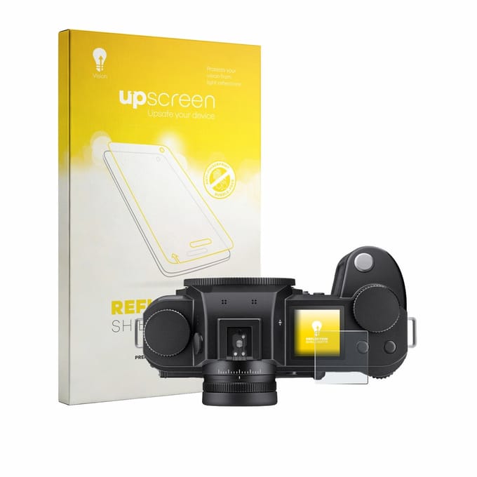upscreen - Screenprotector voor Leica SL3-P (Schouderdisplay) - Folie Beschermfolie anti glare matte