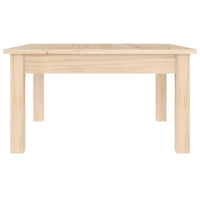 vidaXL - Salontafel - 55x55x30 - cm - massief - grenenhout