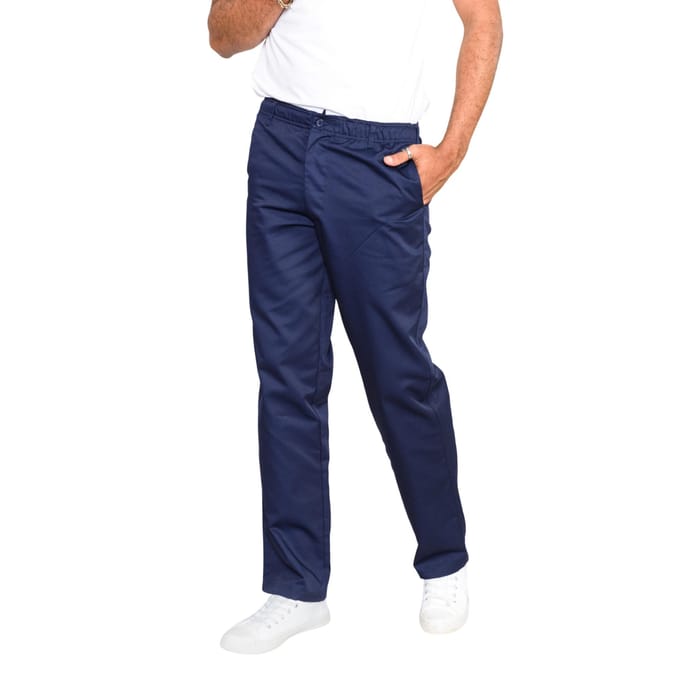 Duke Heren D555 Basilio Rugbybroek met Elastische Taille 38S Vloot