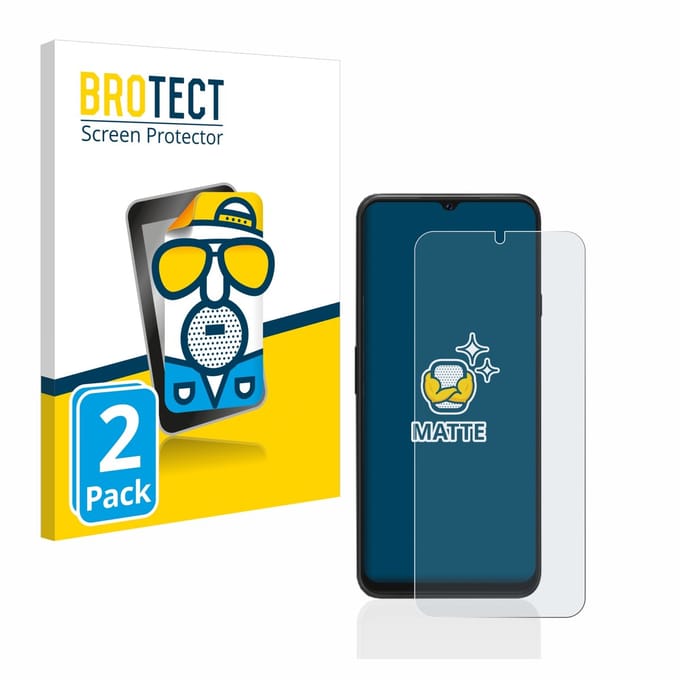 BROTECT - Screenprotector voor Cubot P80 - Folie Beschermfolie matte 2 Stuks