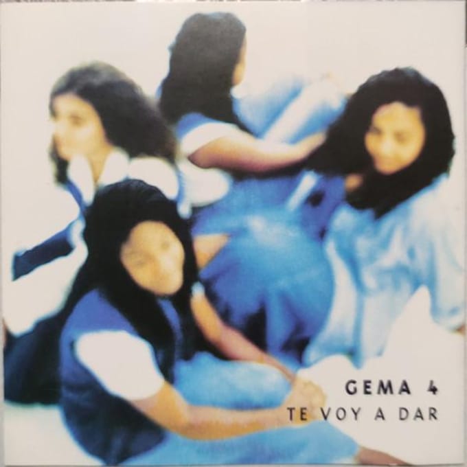 CD GEMA 4 - Te Voy a Dar CD90009503 Picap 1996 Spanje Pop Gebruikt gray