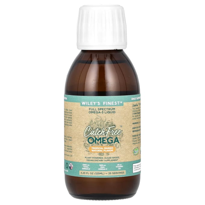 Wiley's Finest, CatchFree Omega, Mangue Tropicale, 4,23 fl oz (125ml)
