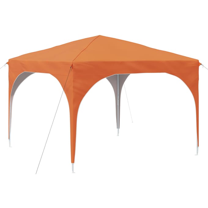 vidaXL - Pop-up - Feesttent - 290 - x - 290 - x - 245 - cm - Oranje