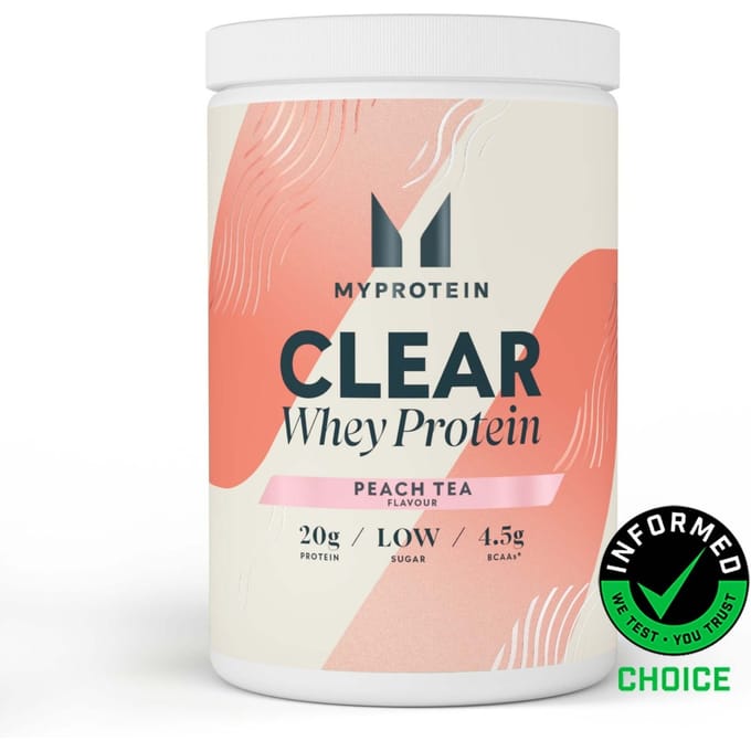 Clear Whey Isolate - 875g - 35servings - Perzik Thee