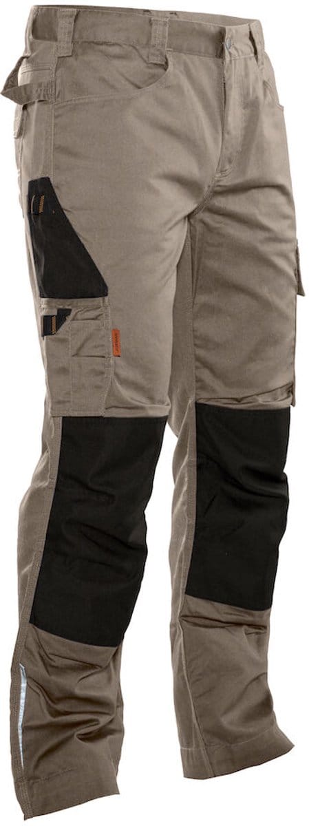 Jobman 2321 Service Trousers 65232120 - Khaki/Zwart - D112