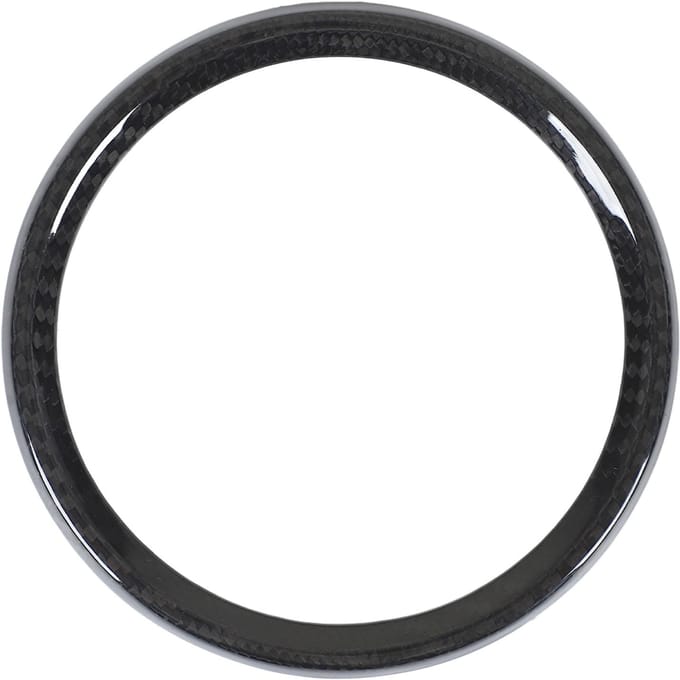 Auto Dashboard Cover Rand Sierring Echte Koolstofvezel Vervanging voor 911 992 black