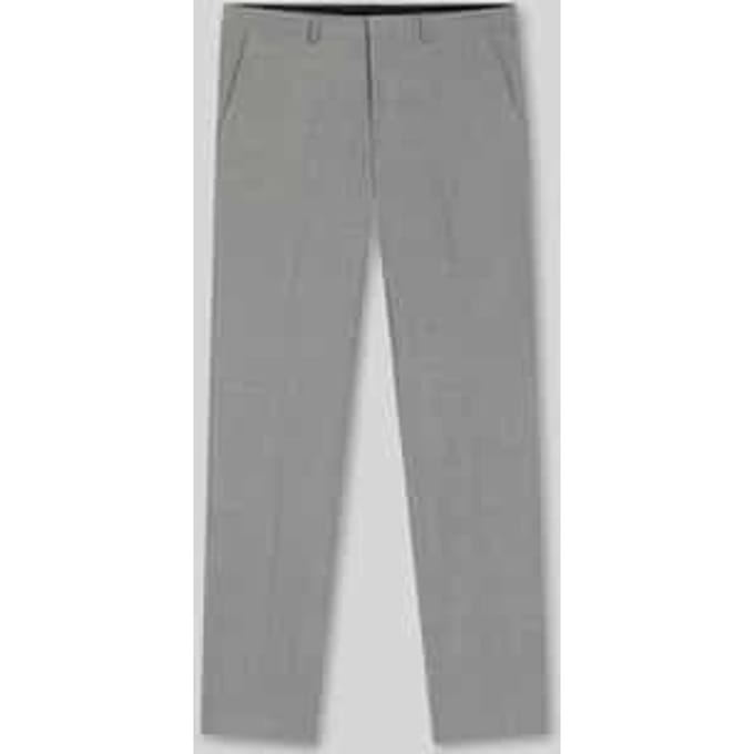 Slim fit pantalon van wolmix, model 'HESTEN'