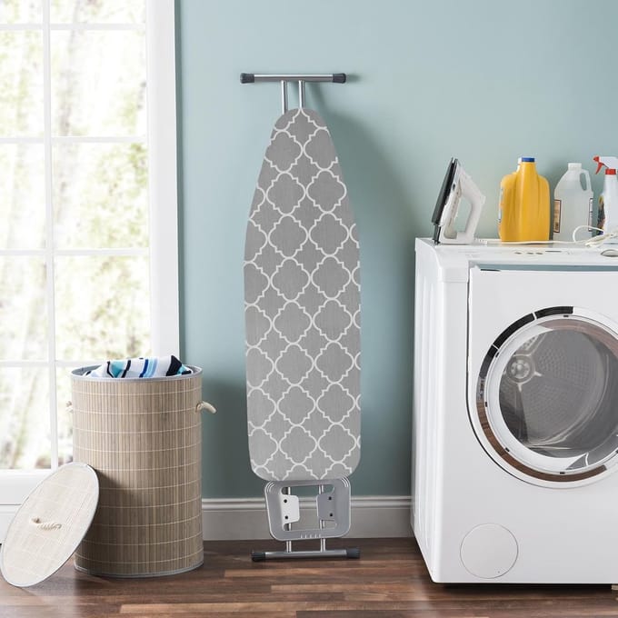 Strijkplankovertrek - Dikke bekleding - Efficiënt Strijken - Warmte reflecterend - Universeel - Grijs