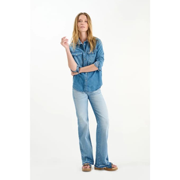 Jeans Le Temps des Cerises Jeans flare flare, lengte 34
