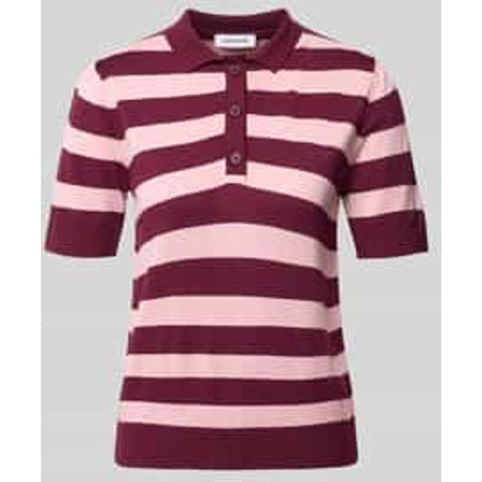 regular fit poloshirt van viscosemix