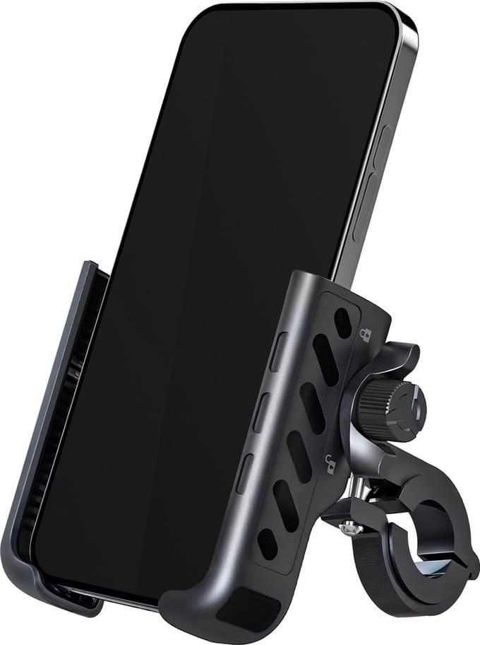 Mobilize Telefoonhouder Fiets | Mobilize Quick Lock - Zwart Universeel