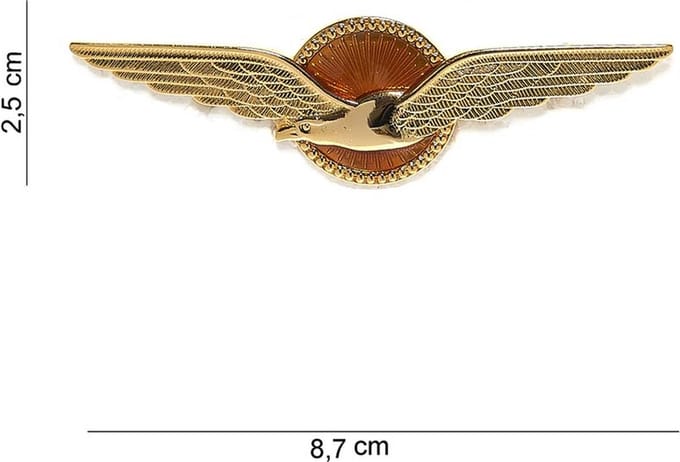 Embleem metaal KLU pin