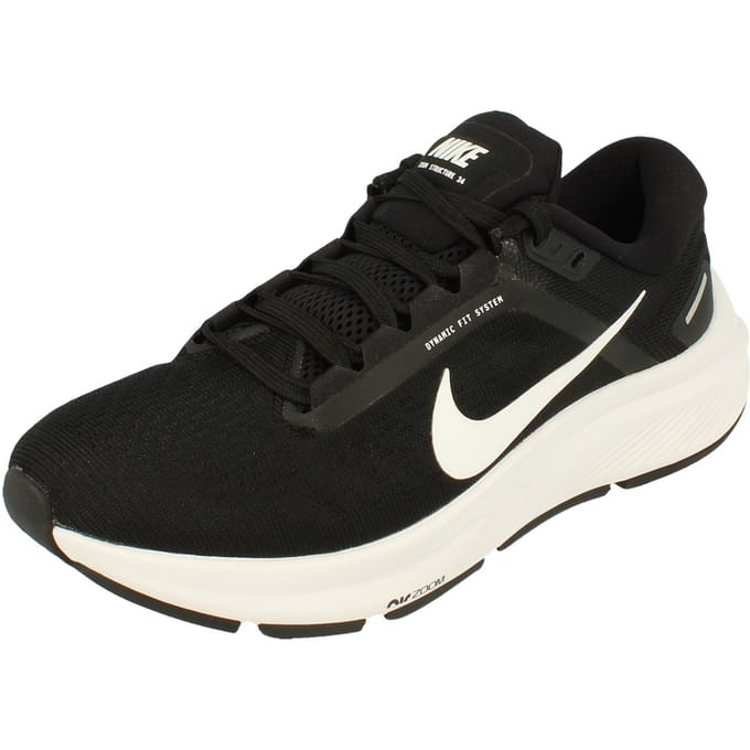 Nike Dames Air Zoom Structure 24 Zwarte Sneakers