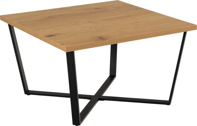 Ambly salontafel naturel, zwart.