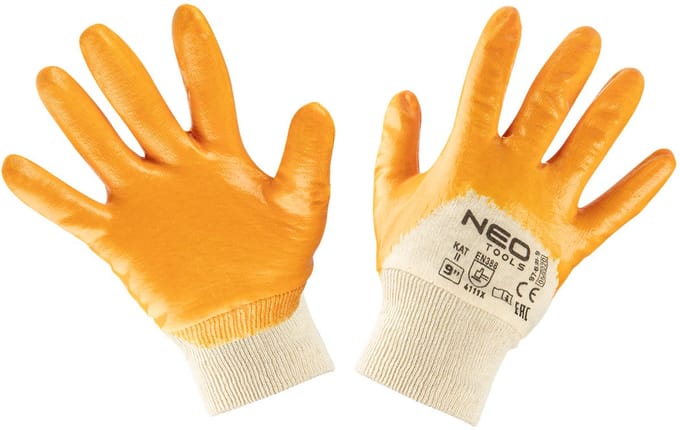 Neo - Werkhandschoenen - Katoen - Nitril - Maat 9