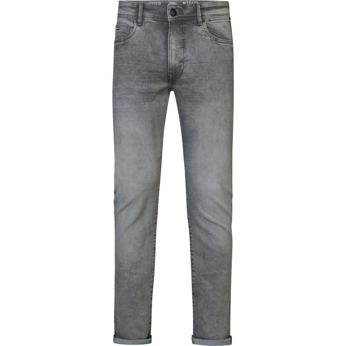 Petrol Industries - Heren Stryker Slim Fit Jeans - Grijs