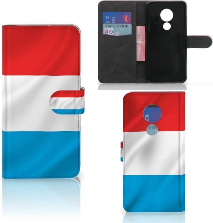 Motorola Moto G7 Power Bookstyle Case Luxemburg