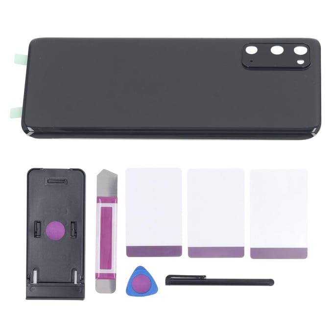 Achterkant Glas Vervanging voor Galaxy S20 Telefoon Achterpaneel Behuizing Cover met Touchscreen Pen Pre gray