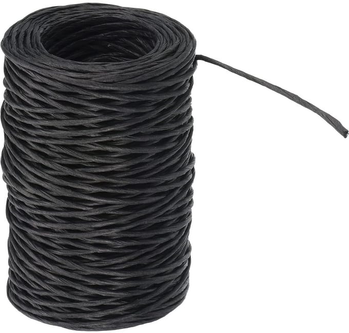 Flexibele Bloemendraad 2mm Zwart - Wikkelgaren en Binddraad voor Bloemschikken