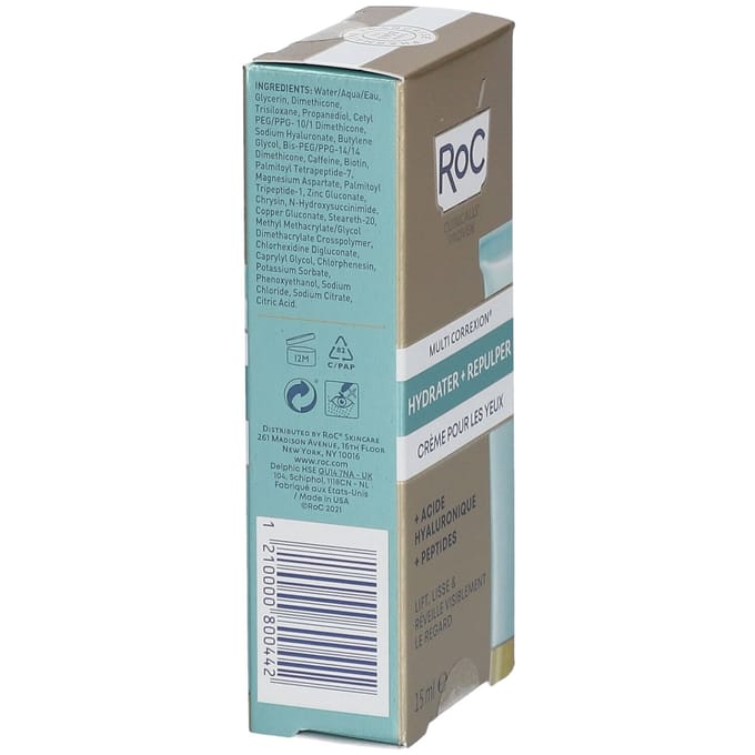 RoC Multi Correxion Hydrate + Plump Eye Gel-Cream - 15 ml