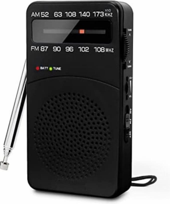 Noodradio - Draagbare Transistorradio - Perfect voor Onderweg