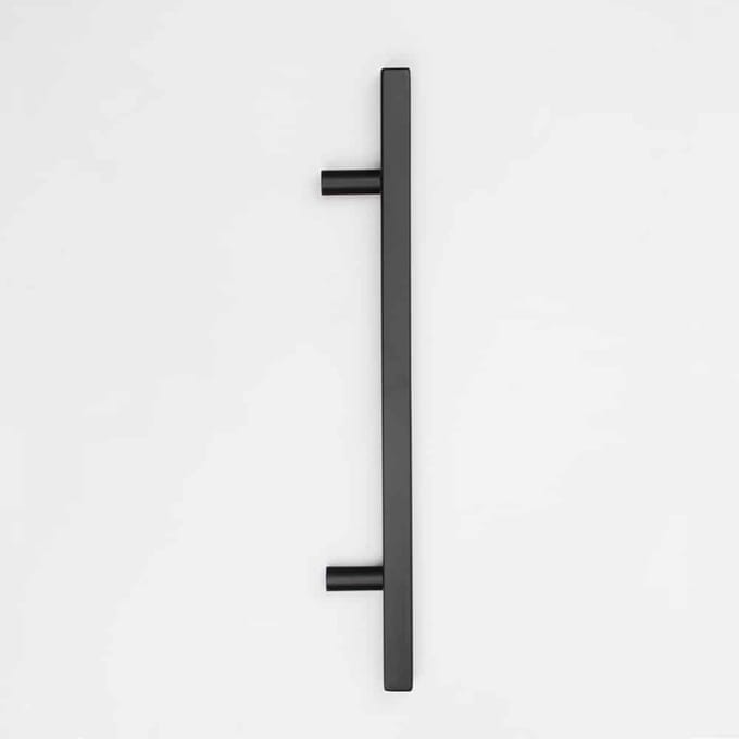Deurgreep Krystle - zwart - 192 mm
