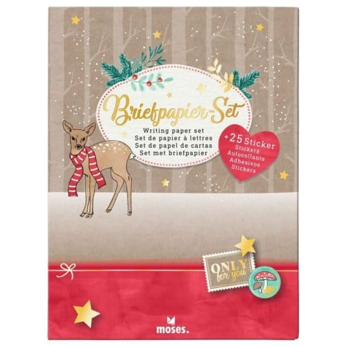 Kerst briefpapier in set