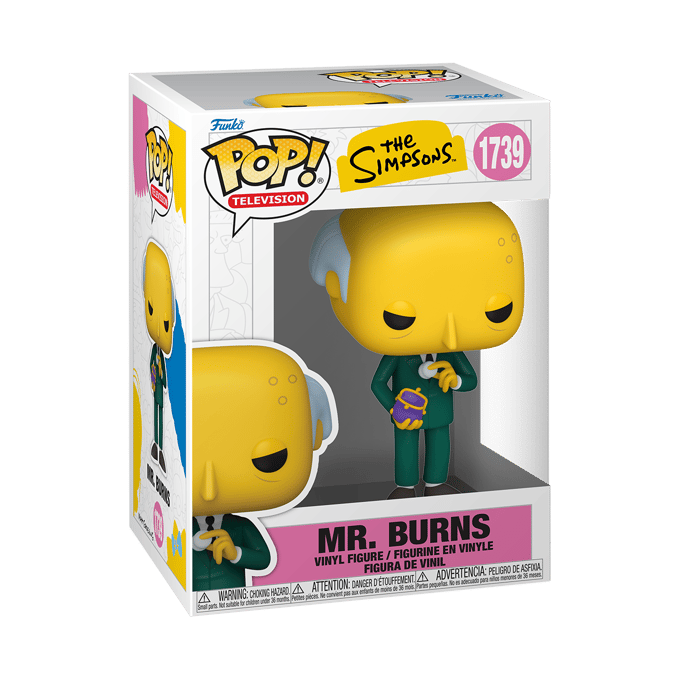 The Simpsons Mr. Burns vinylfiguur 1739 Unisex Funko Pop! - Neutraal - Standard