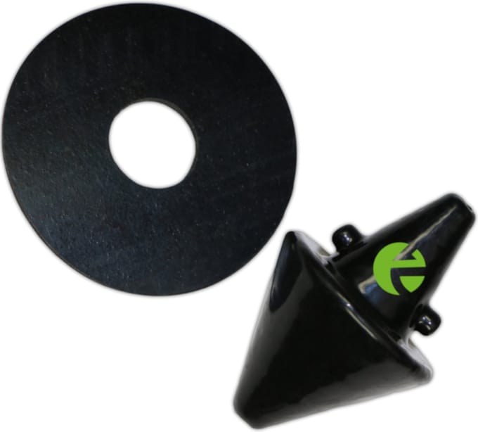 Zeck Fishing Disk Teaser Black 150g