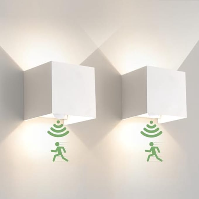 LED Wandlamp Binnen met Bewegingssensor en Verstelbare Stralingshoek 4000K