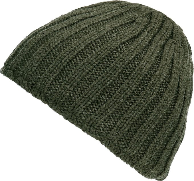 Beanie heavy knit - muts - groen