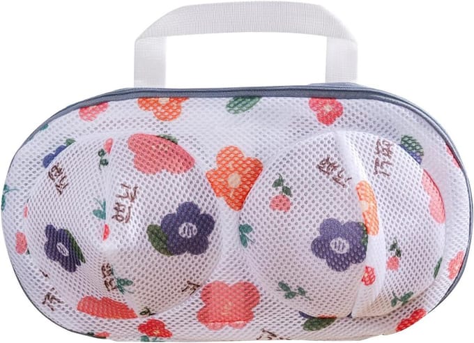 Wasmachine BH - Wasnet Rits - Kleding Beschermen - Duurzaam Polyester - 20x34 cm - Zonnebloem