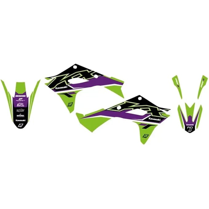 Motorfiets decoratie kit Blackbird Racing Dream Graphic 5