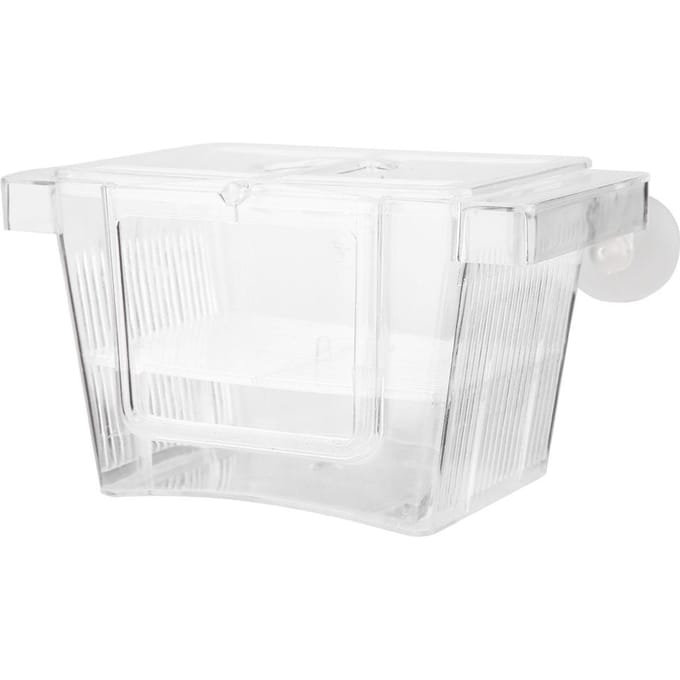 Acryl Aquarium Vis Kweekbak Broedbak Incubator Isolatiebak (Kleine maat) white