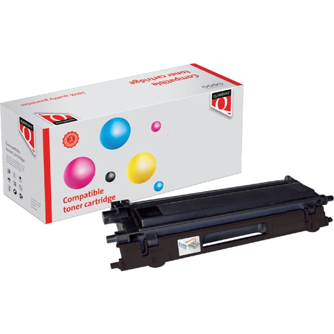 Toner Quantore alternatief tbv Brother TN-135BK zwart