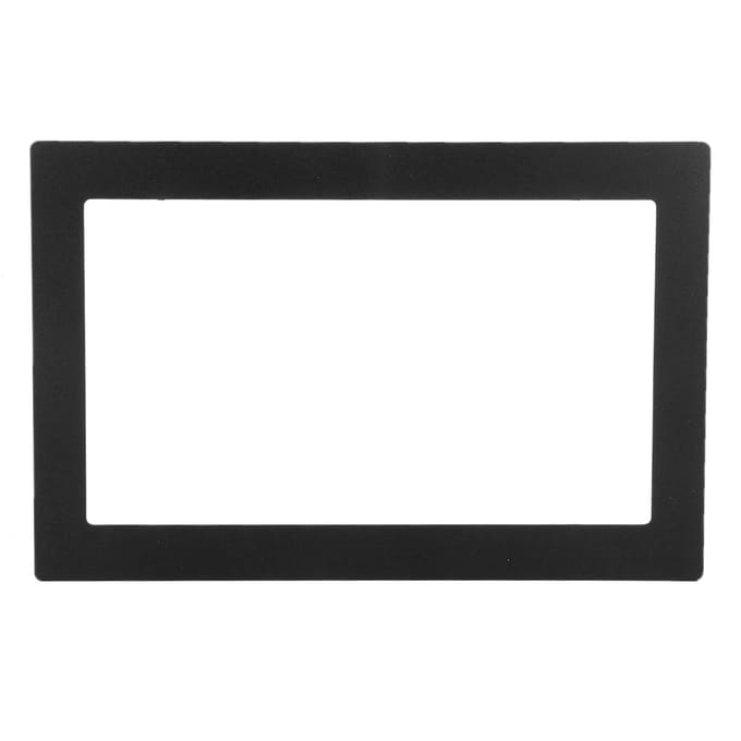 7in 2Din Auto Fascia Dash Mount Installatie Trim Kit Frame 178 x 102mm Universele Pasvorm black