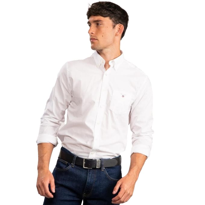 Gant Heren Regular Fit Overhemd | Het Oxford Overhemd