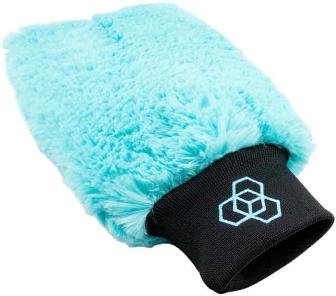 CARBON COLLECTIVE - Supreme Plush Wash Mitt 4.0 - Teal Blue
