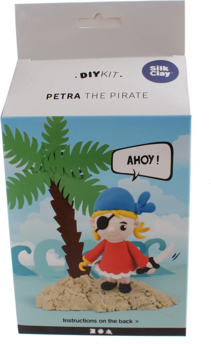 Silk Clay Knutselset Piraat Petra 6-delig