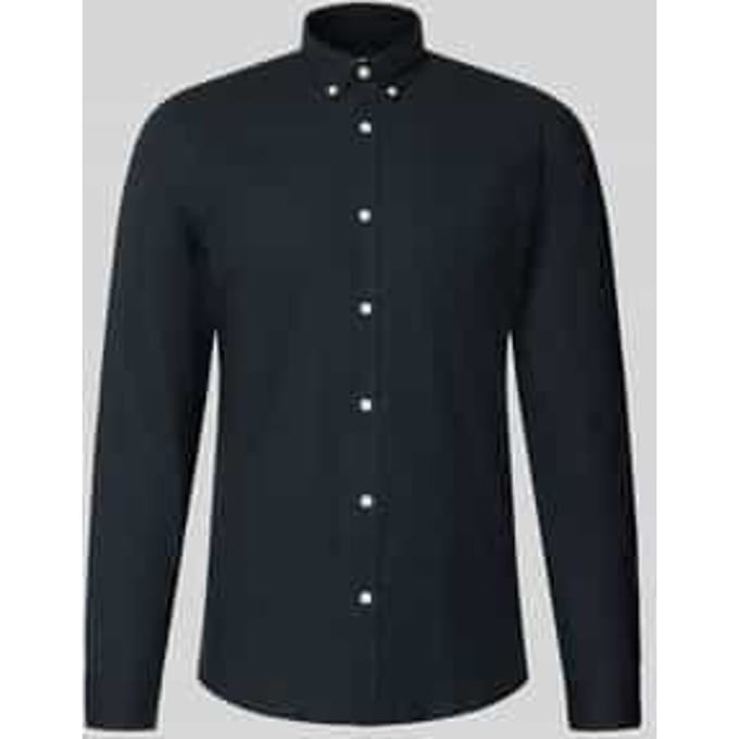 Regular fit vrijetijdsoverhemd van katoenmix model 'Oxford'