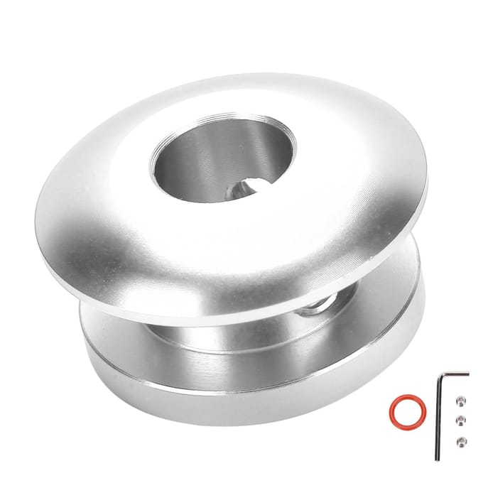 Schakelpookknop Boot Retainer Limiter Schakelpook Schakelkop Gesp Stopper Universeel voor AutoZilver red