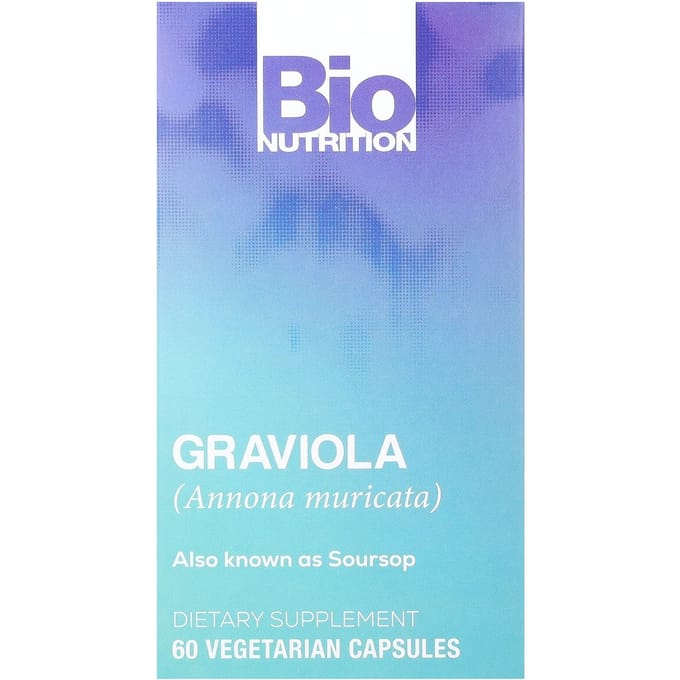 Graviola, 60 Gélules Végétales (750 mg par capsule)