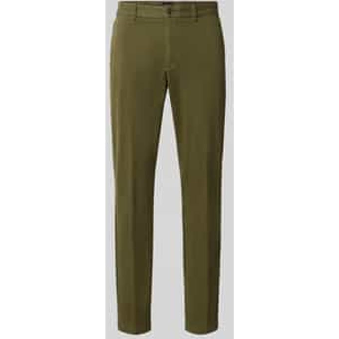 Slim fit chino van katoenmix model 'Kaiton1'
