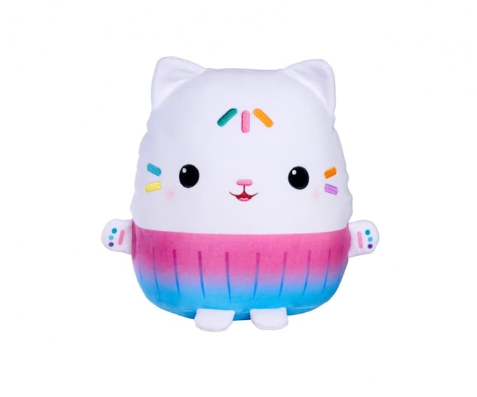 Universal - Gabby's Dollhouse - Squishy Cakey Cat - Knuffel - Pluche