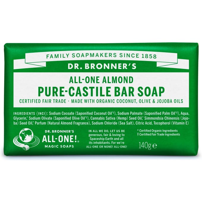 Dr. Bronner’s Dr. Bronner&rsquo;s Magic Bar Soap Almond 140 g