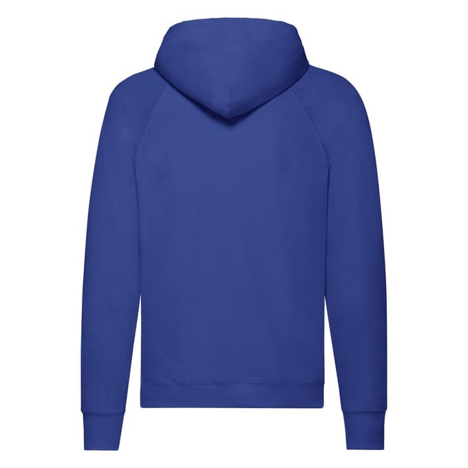 Fruit of the Loom Heren Lichtgewicht Pullover Hoodie (Koningsblauw)