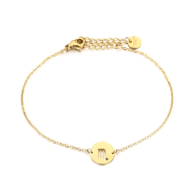 Bijoutheek Armband Scorpio - Schorpioen Goud
